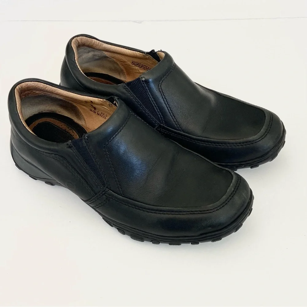 Born Men's Black Leather Loafers Nigel Style 9‎